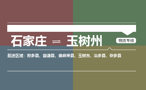 石家庄到玉树州物流公司-石家庄至玉树州专线（区域内-即可派送）