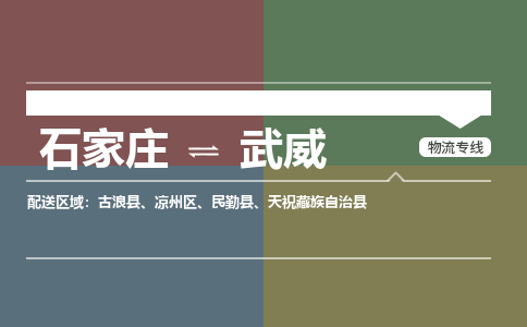 石家庄到武威物流公司-石家庄至武威专线（区域内-即可派送）