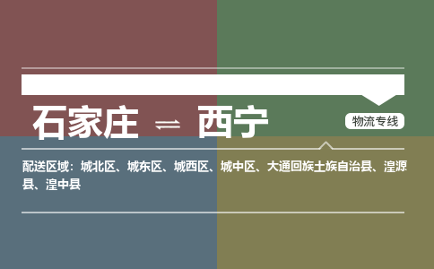 石家庄到西宁物流公司-石家庄至西宁专线（区域内-即可派送）